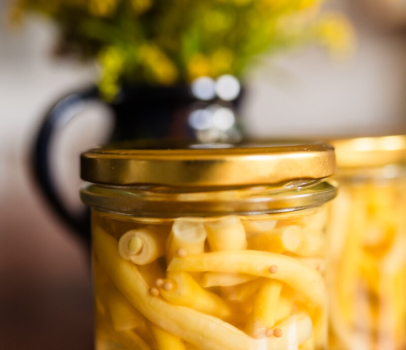 Kuchnia latem – fasolka szparagowa w zalewie octowej