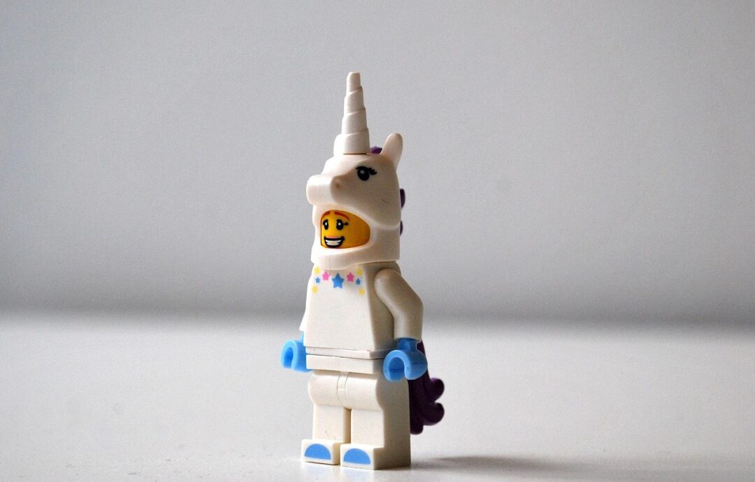 Brokatowy jednorożec.