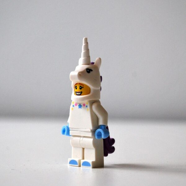 Brokatowy jednorożec.